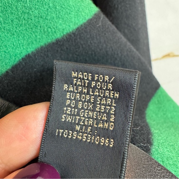 Ralph Lauren | Wool and Leather Coat, S - Picture 9 of 10